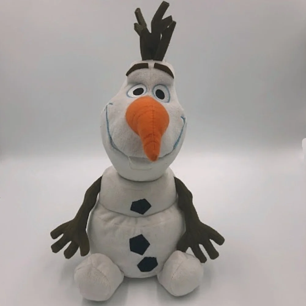 OLAF Disney Plush Toy and FROZEN Top Bundle